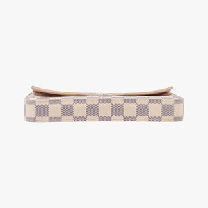 Pre-owned Louis Vuitton Pochette FeLICIE AZUR Damier Canvas N63106 shoulderbag | stylenewstar