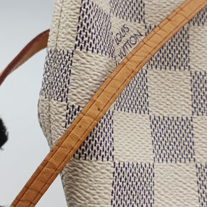 Pre-owned Louis Vuitton NEVERFULL GM Azur Damier Canvas N51108 shoulderbag | stylenewstar
