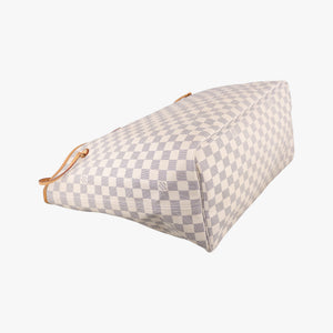 Pre-owned Louis Vuitton NEVERFULL GM Azur Damier Canvas N51108 shoulderbag | stylenewstar