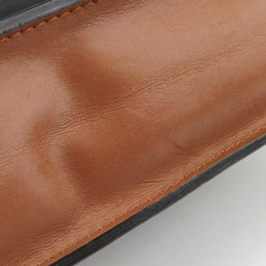 Pre-owned Louis Vuitton DAUPHINE brown monogram reverse M44586 bum bag/waist bag | stylenewstar