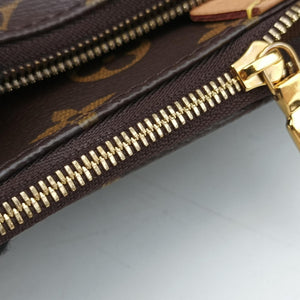 Vintage Louis Vuitton MULTI POCHETTE ACCESSOIRES Brown × Khaki Monogram Canvas M44840 shoulderbag | stylenewstar