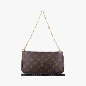 Vintage Louis Vuitton MULTI POCHETTE ACCESSOIRES Brown × Khaki Monogram Canvas M44840 shoulderbag | stylenewstar