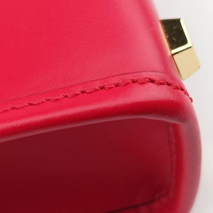 Pre-owned Fendi SUNSHINE SHOPPER Red Leather 8BS051 shoulderbag | stylenewstar