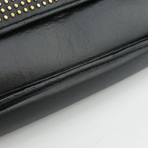 Pre-owned Yves Saint Laurent Betty Black Leather 315680 shoulderbag | stylenewstar