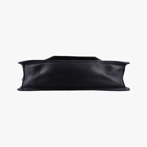 Pre-owned Yves Saint Laurent Betty Black Leather 315680 shoulderbag | stylenewstar