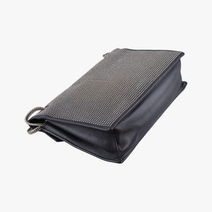 Pre-owned Yves Saint Laurent Betty Black Leather 315680 shoulderbag | stylenewstar