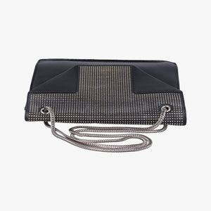 Pre-owned Yves Saint Laurent Betty Black Leather 315680 shoulderbag | stylenewstar