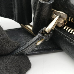 Secondhand Gucci GG Imprime Messenger Black Leather 201448 shoulderbag | stylenewstar