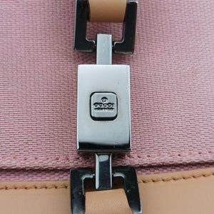 Vintage Gucci Jackie Brown × Pink Canvas × Leather 001 38 shoulderbag | stylenewstar