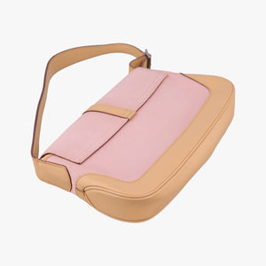 Vintage Gucci Jackie Brown × Pink Canvas × Leather 001 38 shoulderbag | stylenewstar