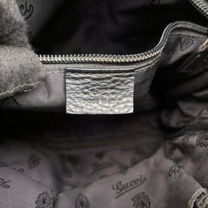 Pre-owned Gucci GG Imprime Messenger Black Leather 201448 shoulderbag | stylenewstar