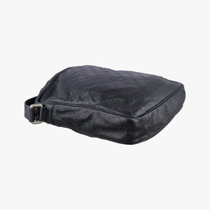 Pre-owned Gucci GG Imprime Messenger Black Leather 201448 shoulderbag | stylenewstar