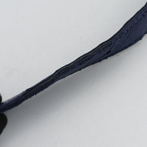 Pre-owned Bottega Veneta Intrecciato Navy lambskin shoulderbag | stylenewstar