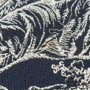 Pre-owned Christian Dior Book Tote Navy Jacquard handbag | stylenewstar