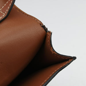Pre-owned Celine Triomphe Brown PVC coated canvas shoulderbag | stylenewstar