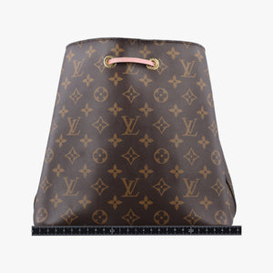 Secondhand Louis Vuitton NeoNoe BROWN×Rose Poodle Monogram Canvas M44022 shoulderbag | stylenewstar