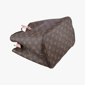 Secondhand Louis Vuitton NeoNoe BROWN×Rose Poodle Monogram Canvas M44022 shoulderbag | stylenewstar