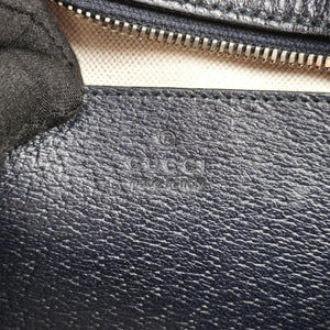 Pre-owned Gucci Ophidia beige×Black×Multicolour PVC coated canvas×leather 681064 shoulderbag | stylenewstar