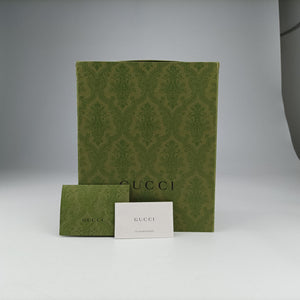 Pre-owned Gucci Ophidia beige×Black×Multicolour PVC coated canvas×leather 681064 shoulderbag | stylenewstar
