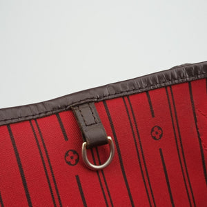 Pre-owned Louis Vuitton NEVERFULL MM EBENE Damier Canvas N51106 shoulderbag | stylenewstar