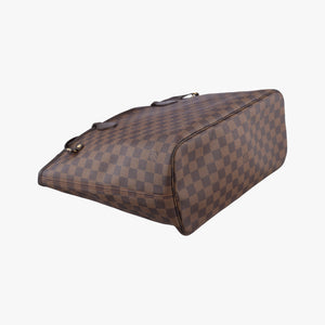 Pre-owned Louis Vuitton NEVERFULL MM EBENE Damier Canvas N51106 shoulderbag | stylenewstar