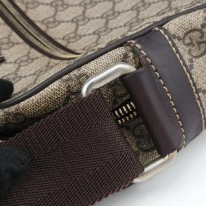 Pre-owned Gucci GG Imprime Messenger Brown PVC coated canvas×leather 201448 shoulderbag | stylenewstar