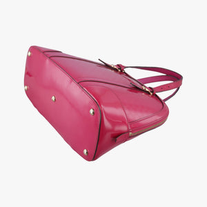 Pre-owned Gucci Microguccissima Rose Patent Leather 309617 shoulderbag | stylenewstar