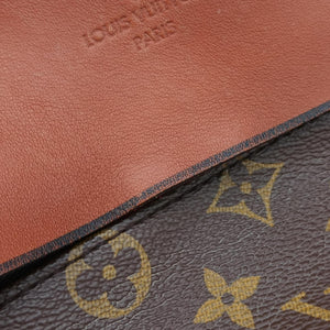 Secondhand Louis Vuitton Tuileries Besace brown Monogram Canvas×calf leather M43157 shoulderbag | stylenewstar