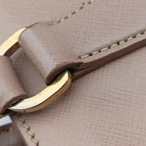 Pre-owned Prada Galleria Pink SAFFIANO Leather BN1786 shoulderbag | stylenewstar