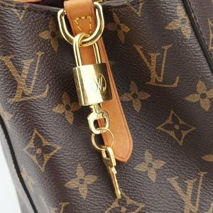 Vintage Louis Vuitton MONTAIGNE MM BROWN Monogram Canvas M41056 shoulderbag | stylenewstar