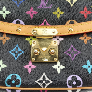 Pre-owned Louis Vuitton Sologne Noir Monogram Multicolor M92639 shoulderbag | stylenewstar