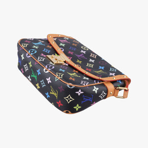 Pre-owned Louis Vuitton Sologne Noir Monogram Multicolor M92639 shoulderbag | stylenewstar