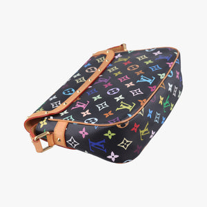 Pre-owned Louis Vuitton Sologne Noir Monogram Multicolor M92639 shoulderbag | stylenewstar