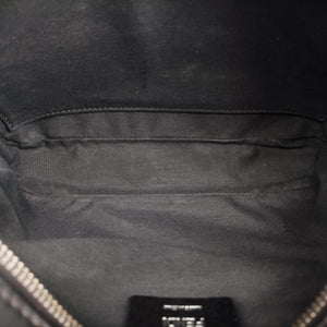 Pre-owned Fendi Camera case Black PVC Coated Canvas 7M0286 shoulderbag | stylenewstar