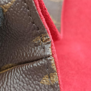 Vintage Louis Vuitton SAINT MICHEL Brown×COQUELICOT Monogram Canvas×epi M44031 shoulderbag | stylenewstar