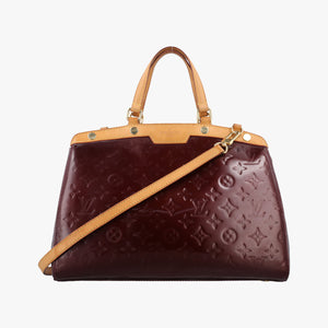 Pre-owned Louis Vuitton Brea MM AMARANTE Vernis M91619 shoulderbag | stylenewstar