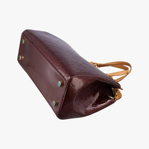 Pre-owned Louis Vuitton Brea MM AMARANTE Vernis M91619 shoulderbag | stylenewstar