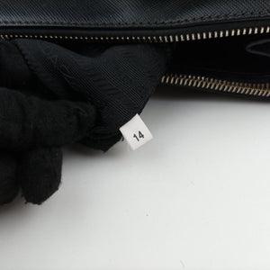 Pre-owned Prada Galleria Black SAFFIANO Leather BN2274 shoulderbag | stylenewstar