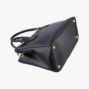 Pre-owned Prada Galleria Black SAFFIANO Leather BN2274 shoulderbag | stylenewstar
