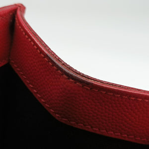 Pre-owned Yves Saint Laurent KATE Red Caviar leather 364021 shoulderbag | stylenewstar