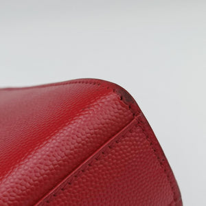 Pre-owned Yves Saint Laurent KATE Red Caviar leather 364021 shoulderbag | stylenewstar