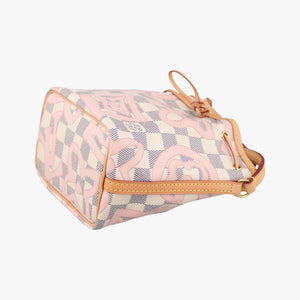 Pre-owned Louis Vuitton Tahitienne Nano Noe AZUR Damier Canvas N60052 shoulderbag | stylenewstar