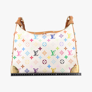 Pre-owned Louis Vuitton Boulogne White Monogram Multicolor M92660 shoulderbag | stylenewstar