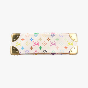 Pre-owned Louis Vuitton Boulogne White Monogram Multicolor M92660 shoulderbag | stylenewstar