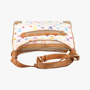 Pre-owned Louis Vuitton Boulogne White Monogram Multicolor M92660 shoulderbag | stylenewstar