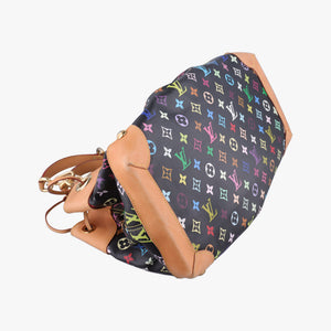 Pre-owned Louis Vuitton URSULA Noir Monogram Multicolor M40124 shoulderbag | stylenewstar