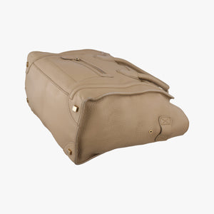 Pre-owned Celine luggage mini shopper Brown Leather handbag | stylenewstar