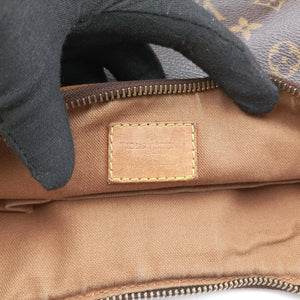 Secondhand Louis Vuitton TULUM GM Brown Monogram Canvas M40075 shoulderbag | stylenewstar