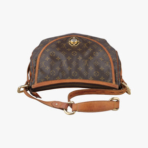 Secondhand Louis Vuitton TULUM GM Brown Monogram Canvas M40075 shoulderbag | stylenewstar