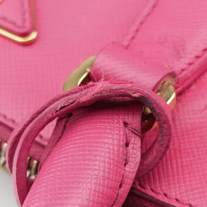 Vintage Prada Galleria Rose SAFFIANO Leather BN1786 shoulderbag | stylenewstar